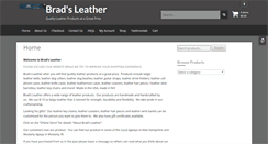 Desktop Screenshot of bradsleather.com